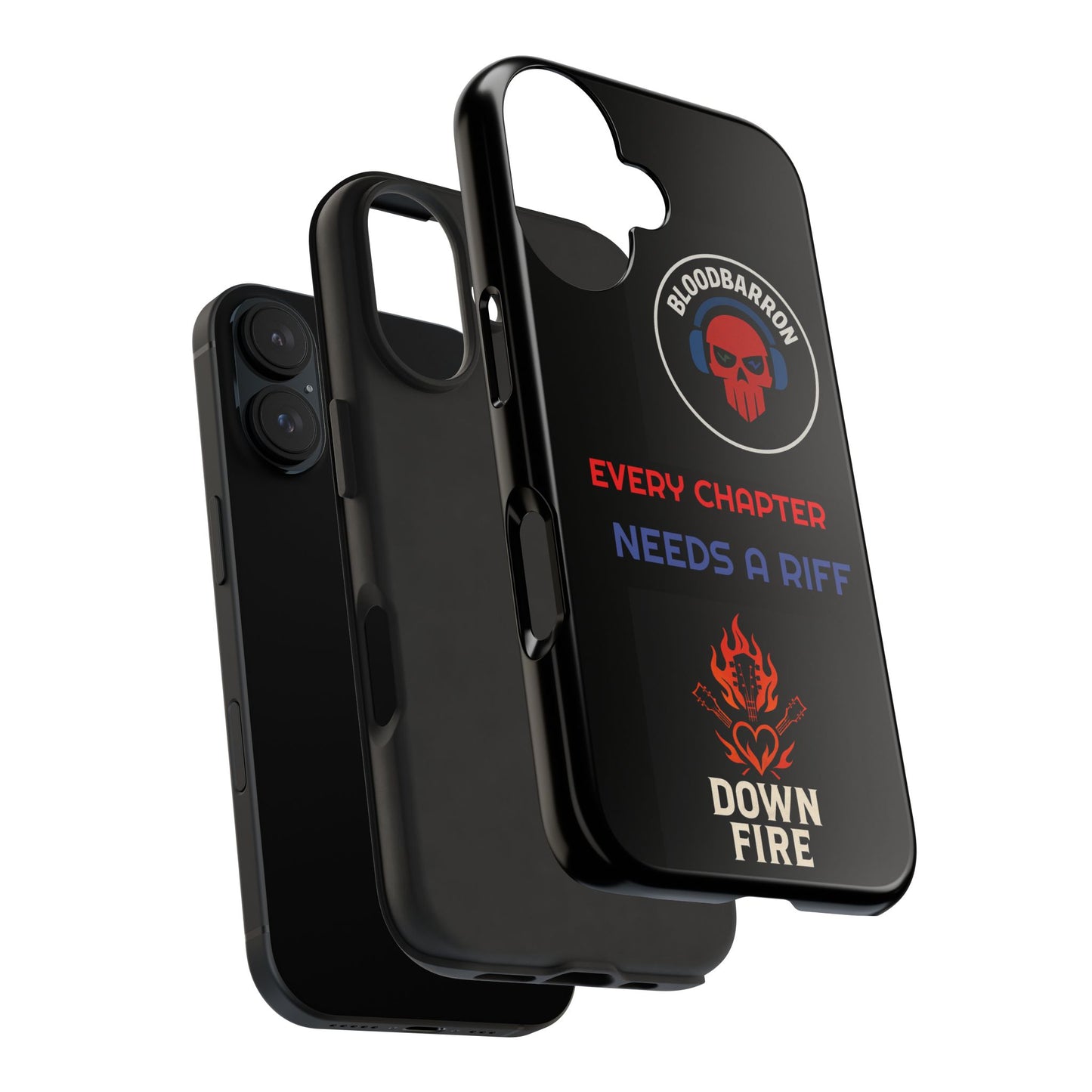 Tough Phone Case - Rock Music Design for Guitar Lovers
