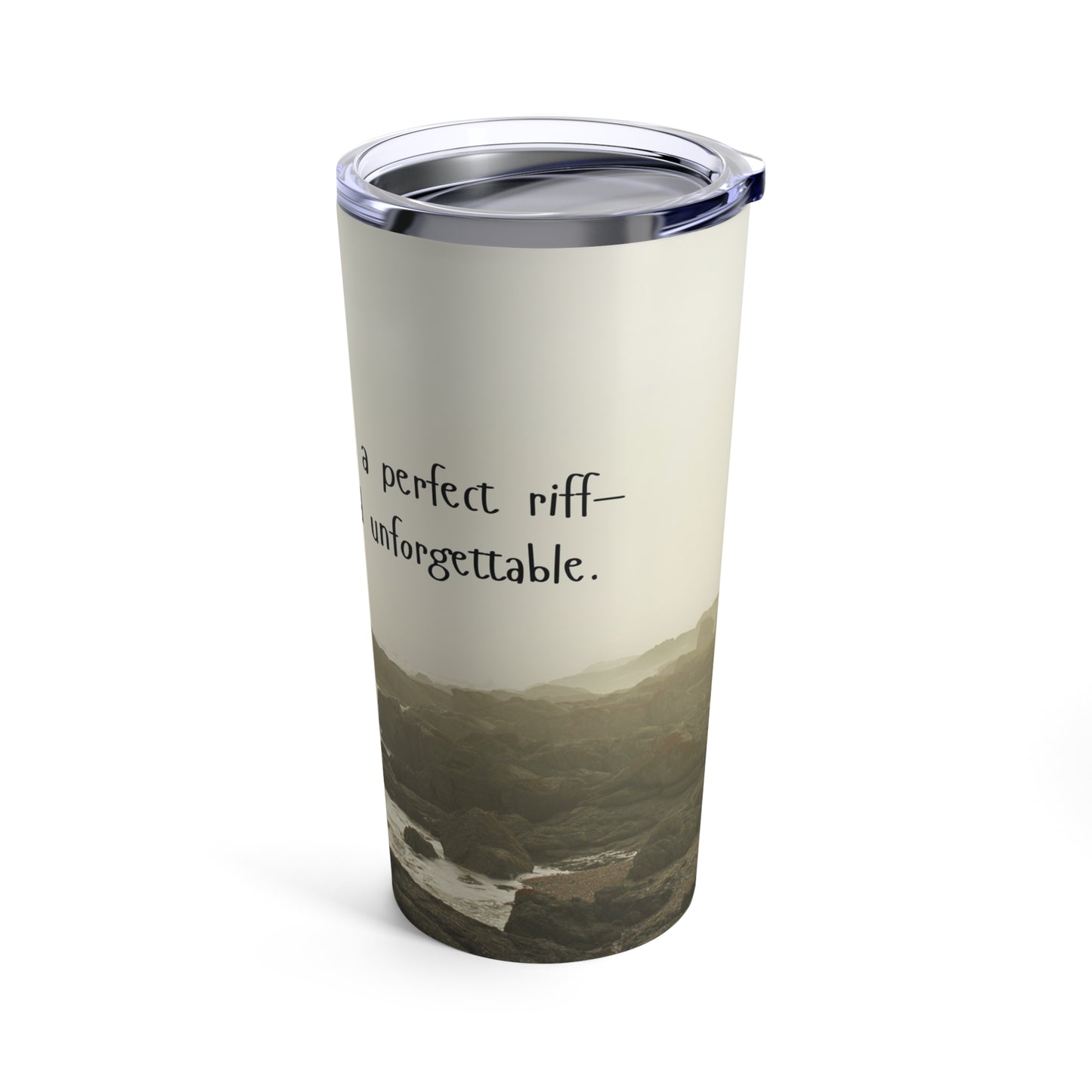 Their Love Was Like A Perfect Riff Tumbler 20oz