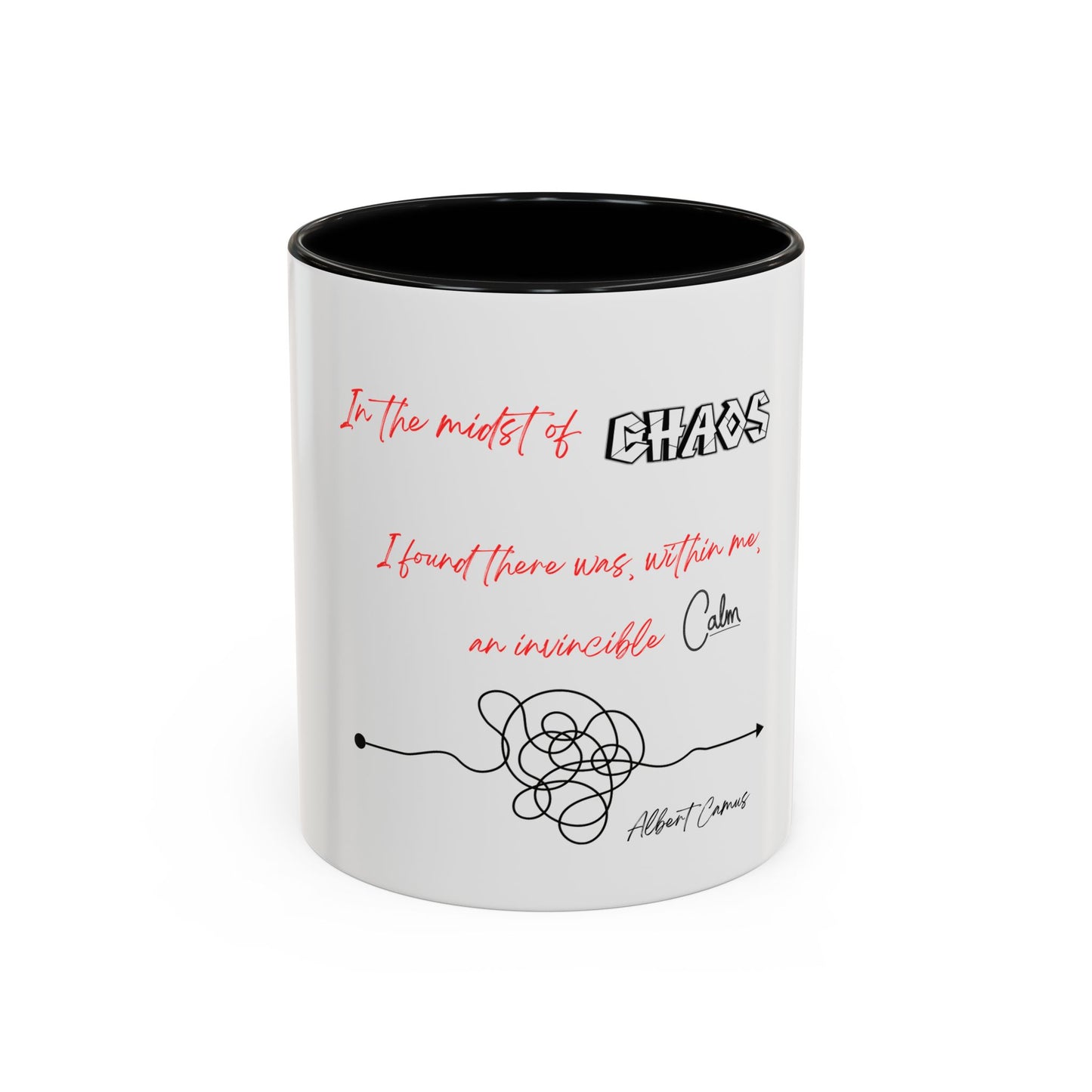 In the Midst of Chaos Accent Coffee Mug (11oz)