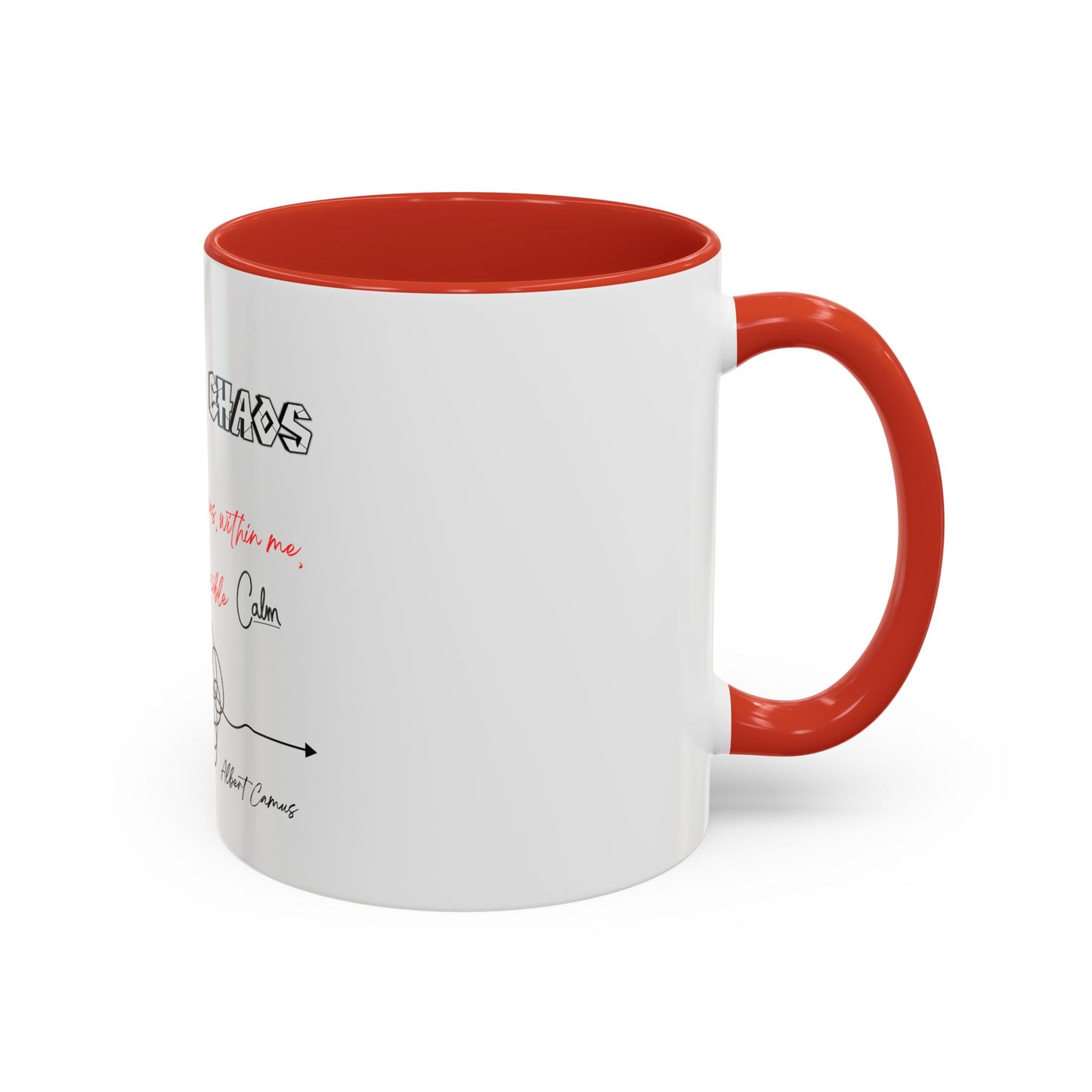 In the Midst of Chaos Accent Coffee Mug (11oz)