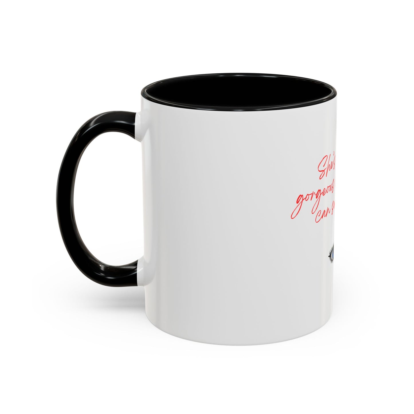 She's A Mess Accent Coffee Mug (11oz)