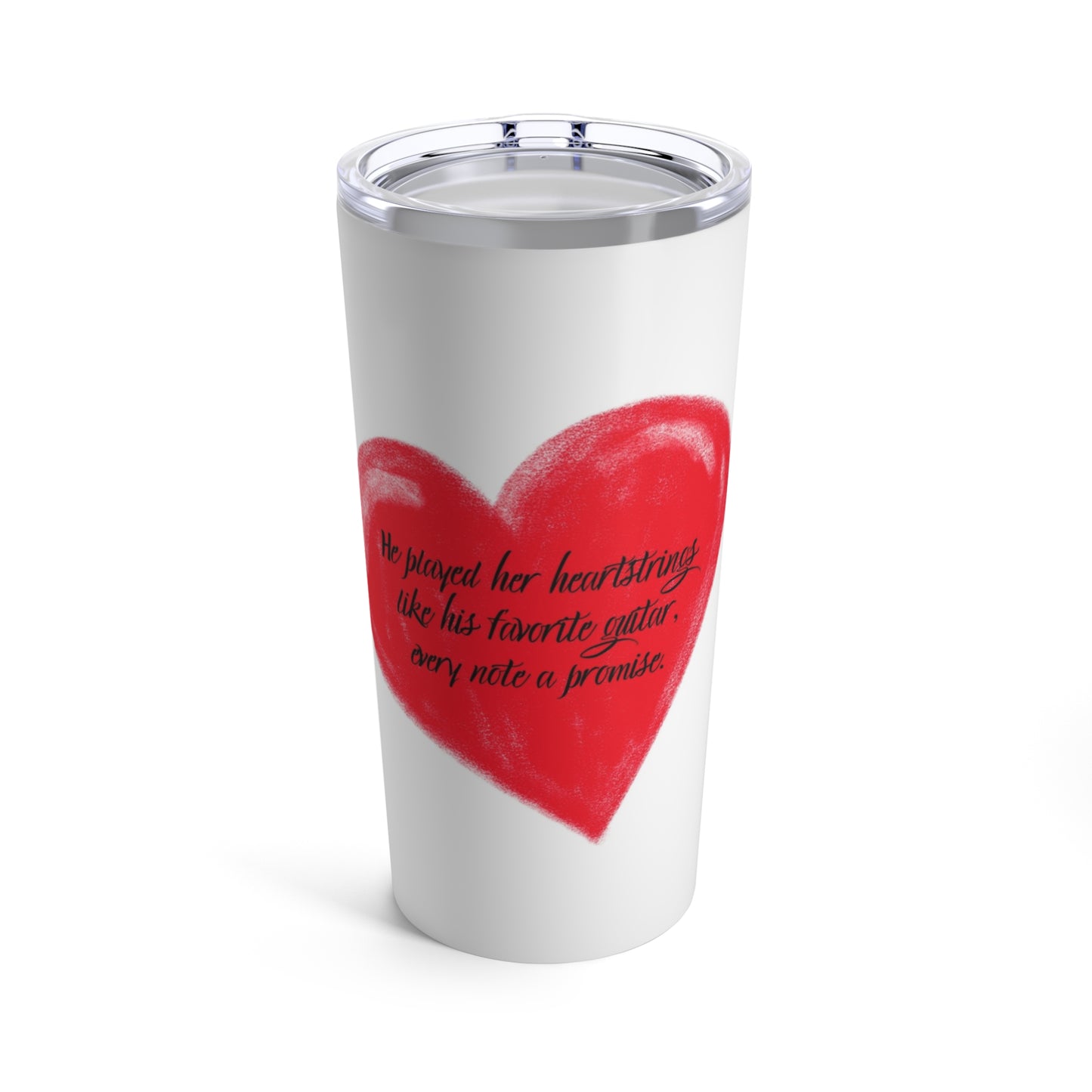 He Played Her Heartstrings Tumbler 20oz