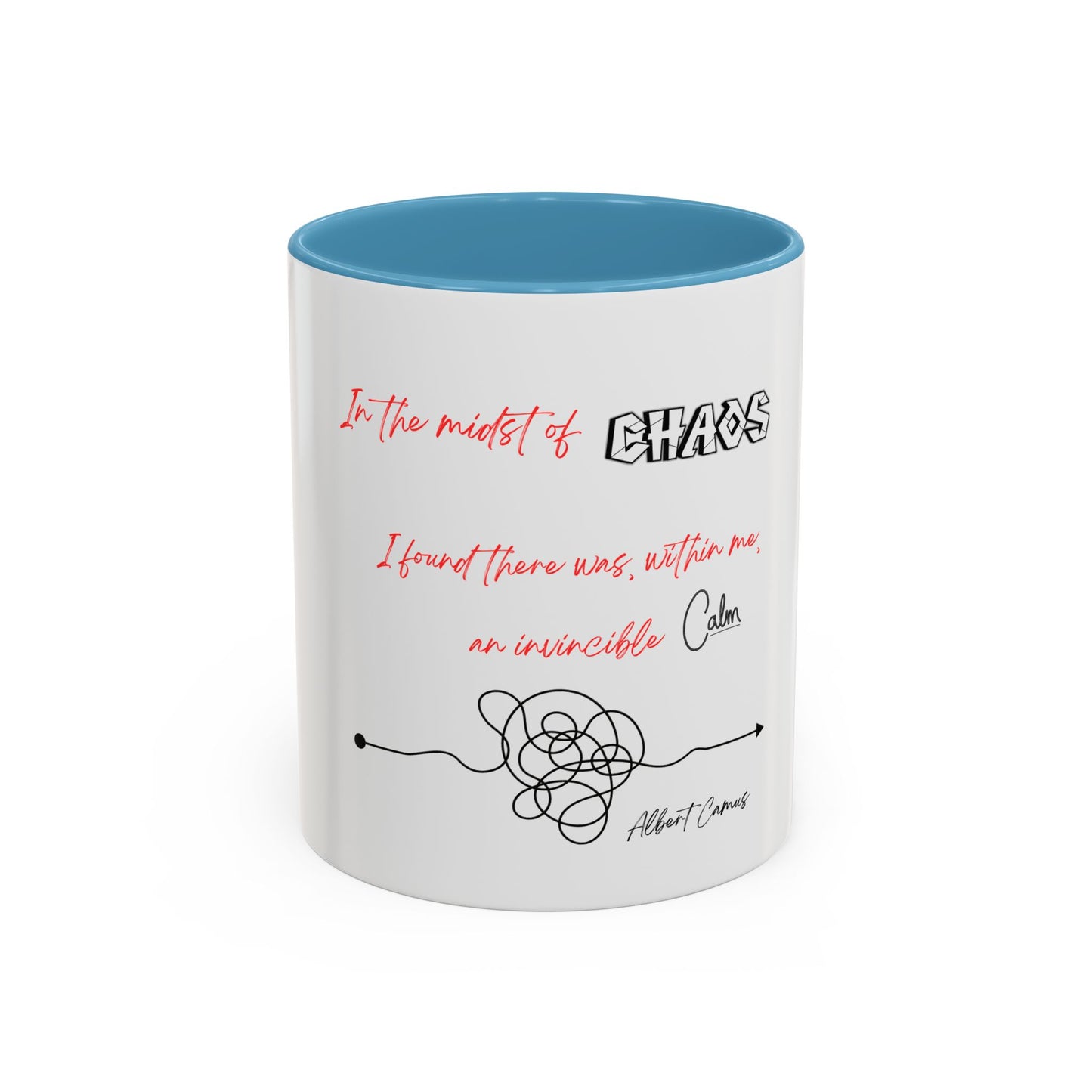In the Midst of Chaos Accent Coffee Mug (11oz)