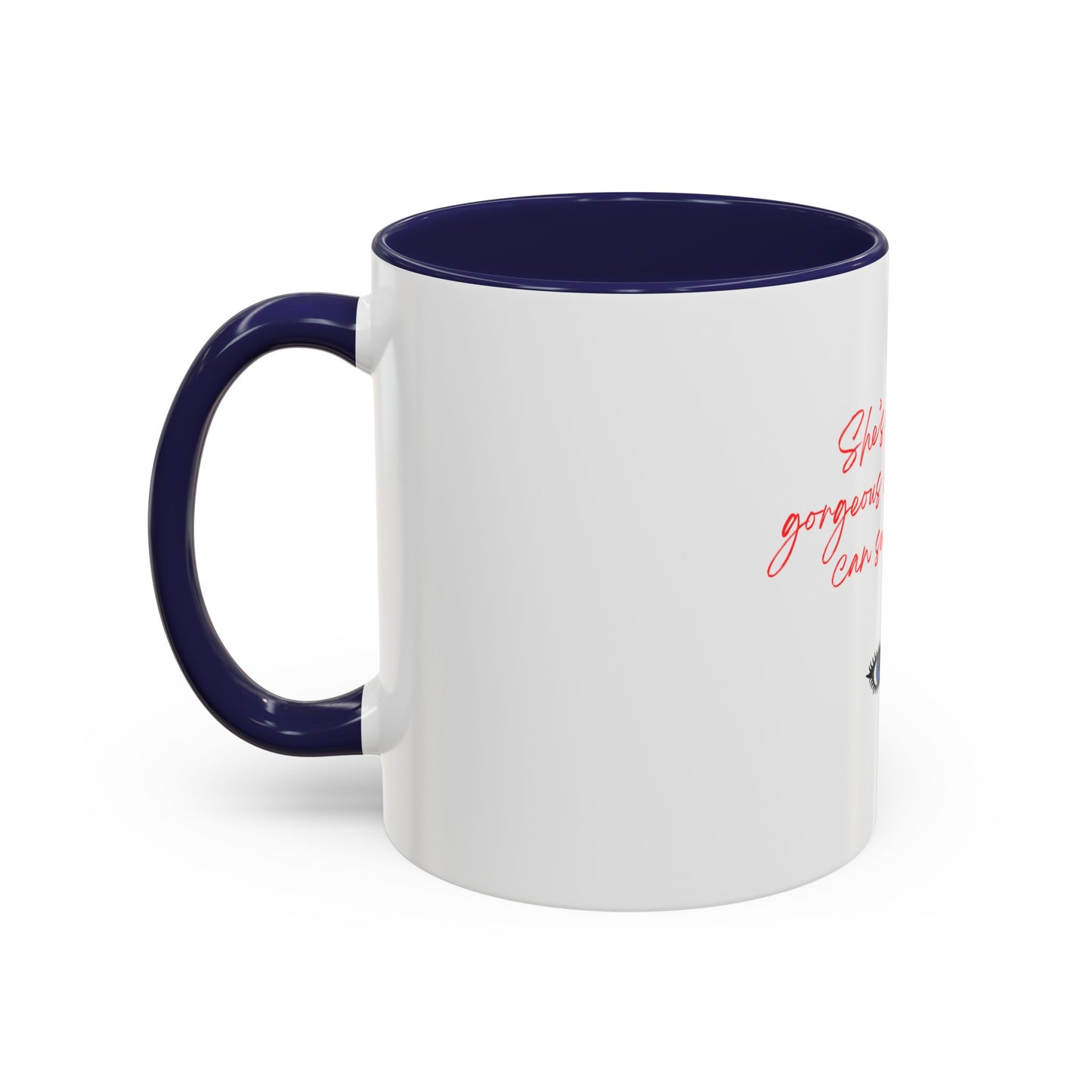 She's A Mess Accent Coffee Mug (11oz)