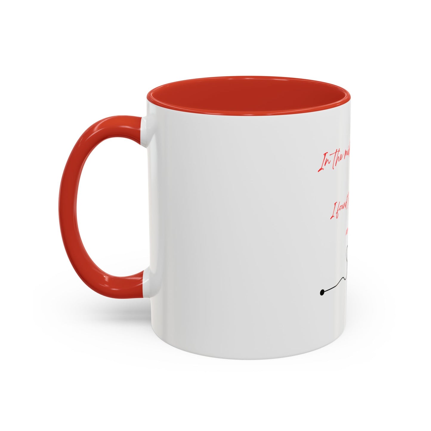 In the Midst of Chaos Accent Coffee Mug (11oz)