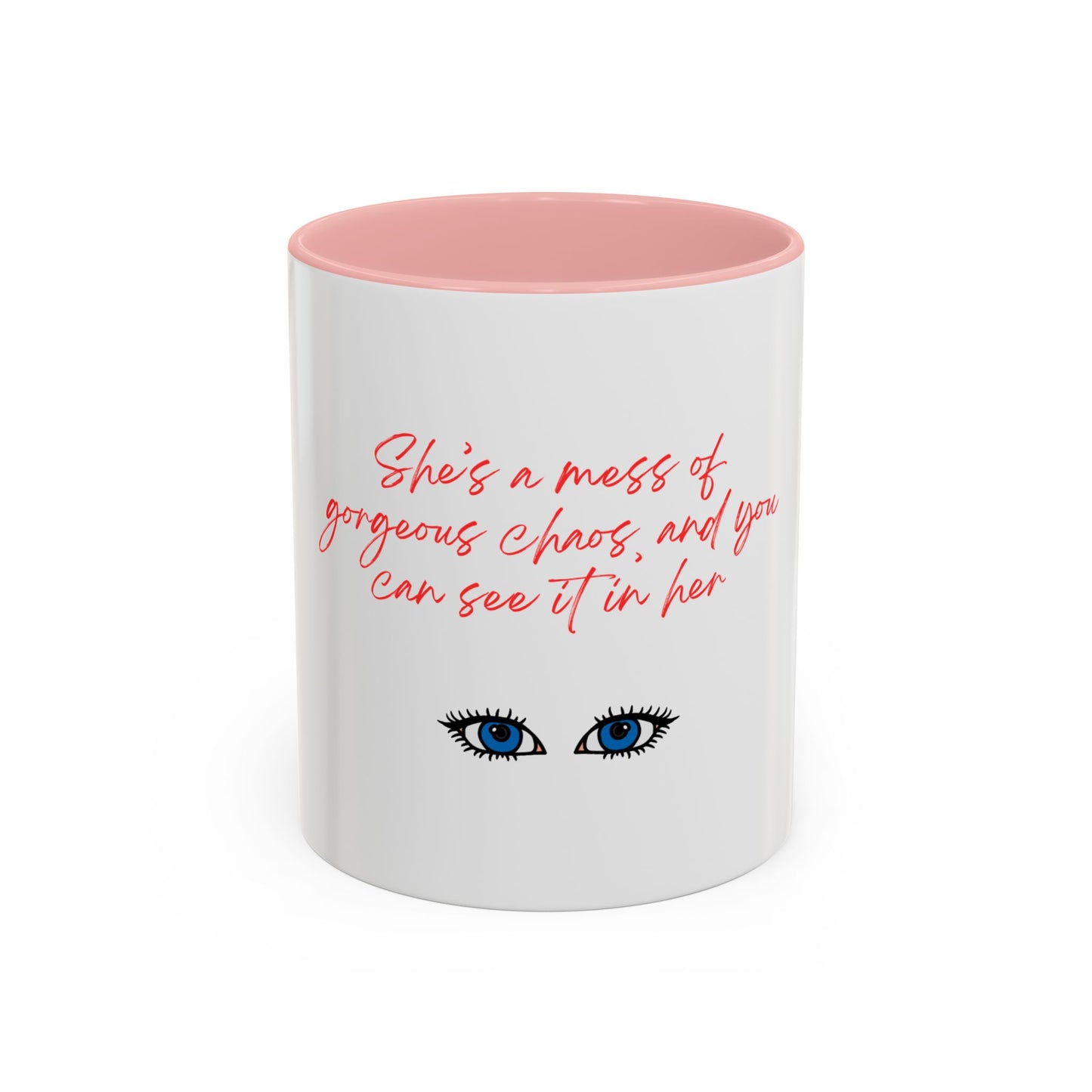She's A Mess Accent Coffee Mug (11oz)