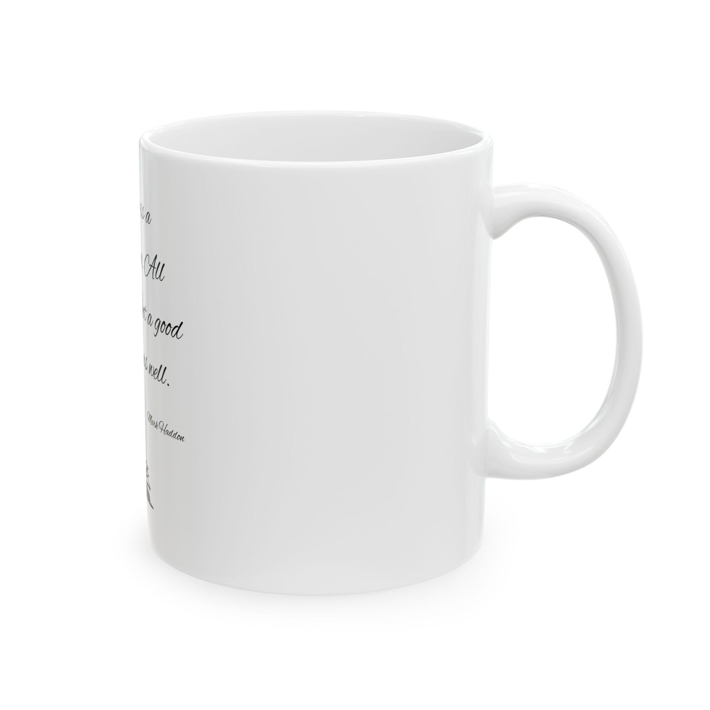 Reading Is A Conversation Ceramic Mug, (11oz)