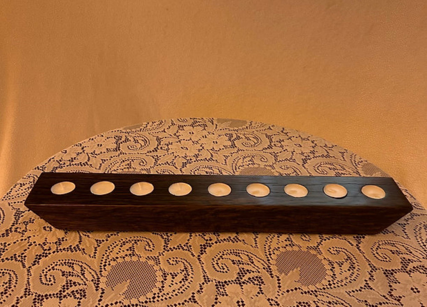 Reclaimed Barnwood Tealight Holders (9)